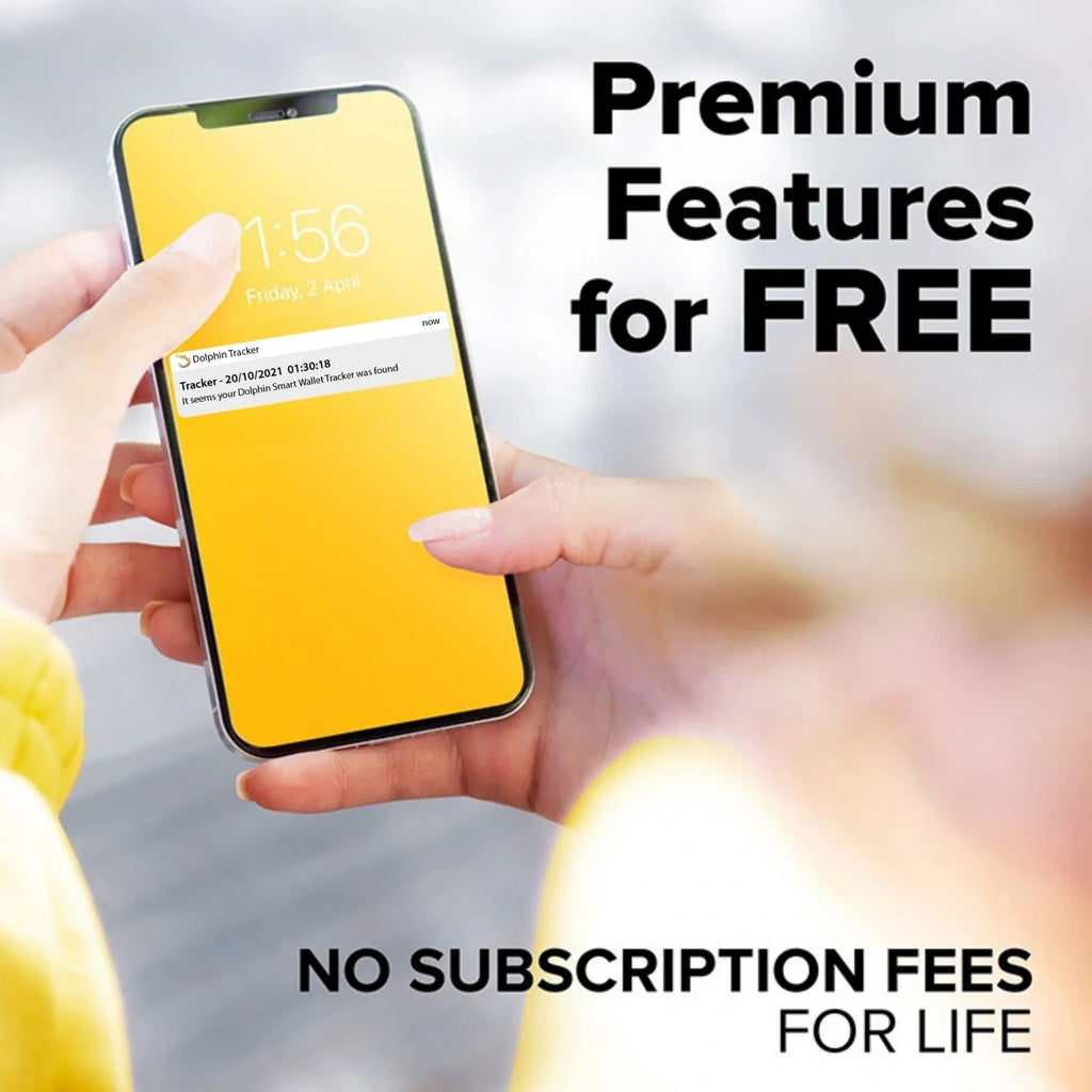 Bluetooth Smart Wallet (With Live GPS Tracker)